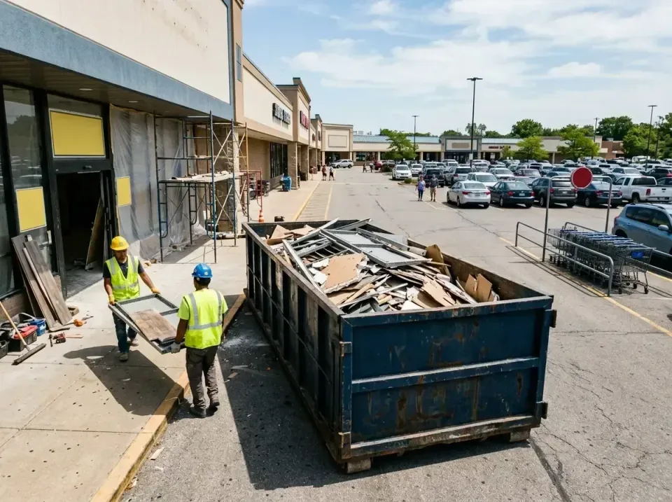 retail-store-renovation-debris-003 — frequently asked questions, Roll-off Dumpster Rentals in Flora, MS